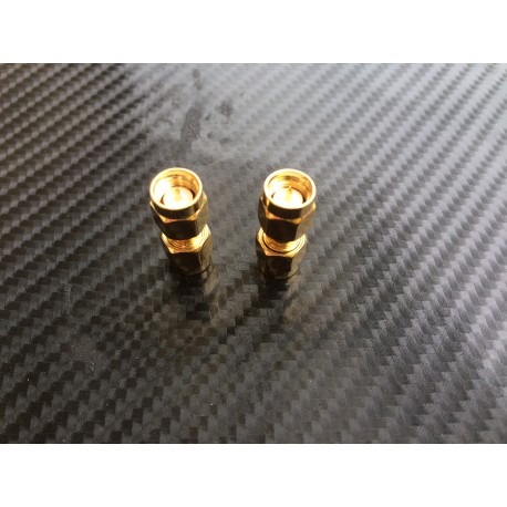 SMA Male to SMA Male Adapter *2