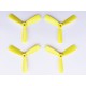 Helices DAL Tripale 3045 Jaunes  PC+glass  Bullnose