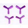 Helices DAL Tripale 3045 Violettes  PC+glass  Bullnose