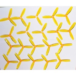 Helices King Kong 5*4.5*3 jaune  cristal (tri 5045)