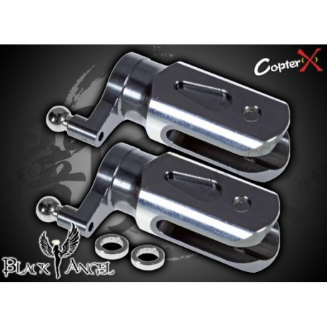 CopterX (CX450BA-01-04) Metal Main Blade Holder with Thrust Bearings