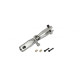 CNC Tail Rotor Grips with Thrust Bearings (Silver anodized)(for X4II,NX4,X5,R5)