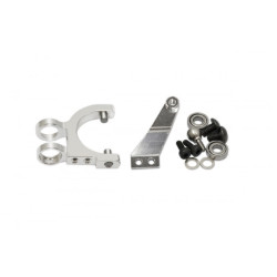 Tail Rotor Control Arm Assembly(Silver anodized) (for X4II,NX4,X5,R5)