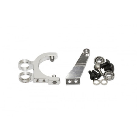Tail Rotor Control Arm Assembly(Silver anodized) (for X4II,NX4,X5,R5)
