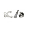 Tail Rotor Control Arm Assembly(Silver anodized) (for X4II,NX4,X5,R5)