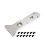 CNC Main Shaft Middle Bearing Mount (Silver anodized) (for R5)
