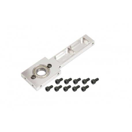 CNC Main Shaft Upper Bearing Mount (Silver anodized)(for R5)