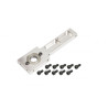 CNC Main Shaft Upper Bearing Mount (Silver anodized)(for R5)