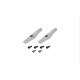 Main Blade Grip Control Arm (Silver anodized)(for R5)