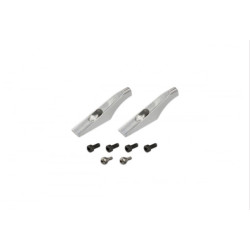 Main Blade Grip Control Arm (Silver anodized)(for R5)