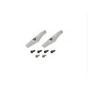 Main Blade Grip Control Arm (Silver anodized)(for R5)