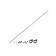 1 tube de queue + tail push rod
