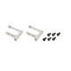 CNC Tail Servo Mount(Silver anodized)(for R5)
