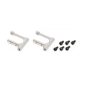 CNC Tail Servo Mount(Silver anodized)(for R5)