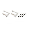 CNC Tail Servo Mount(Silver anodized)(for R5)